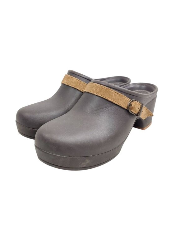CROCS Shoes - Crocs Womens Size 8 Sarah Brown Clog Casual Shoes